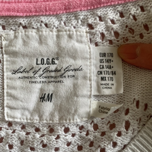 H&M white crochet cardigan - Picture 2 of 2